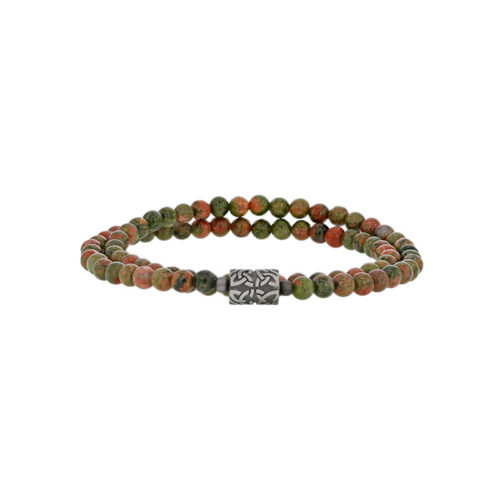 bracelet unakite pour lui