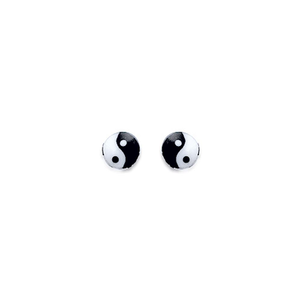 boucles oreilles yin-yang