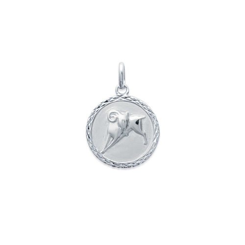 pendentif bélier 2argent