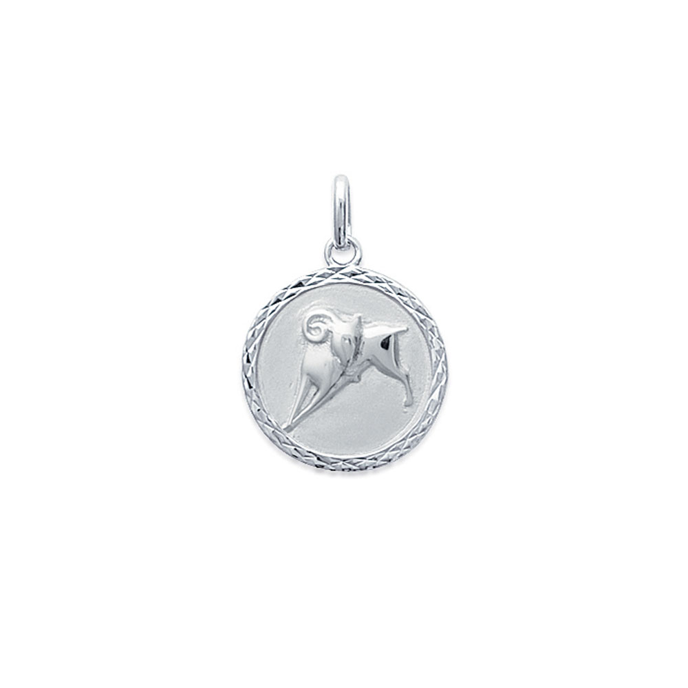 pendentif bélier 2argent