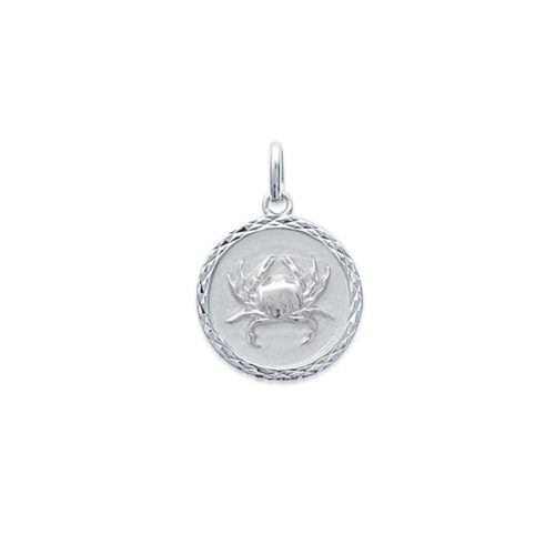 pendentif cancer 2argent