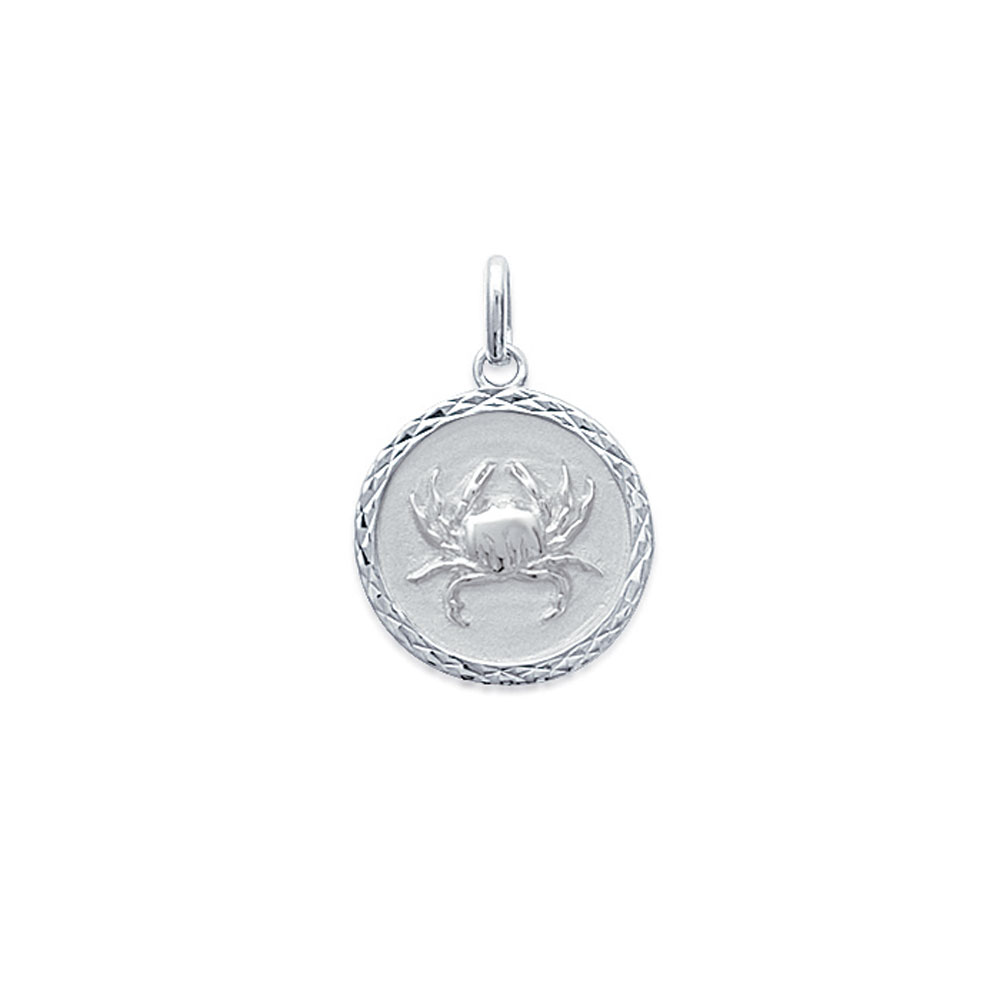 pendentif cancer 2argent
