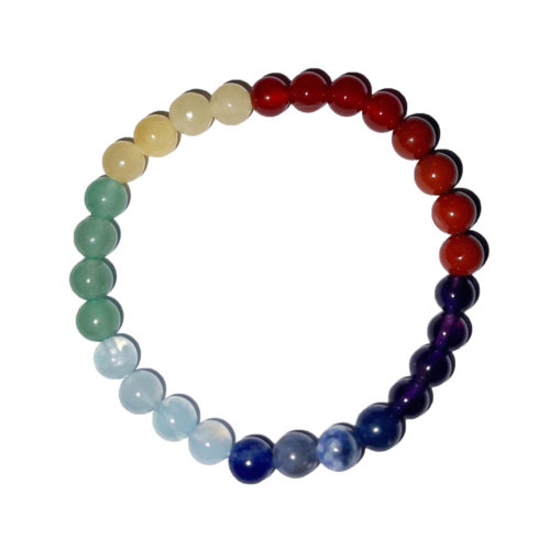 bracelet 7 chakras 6mm