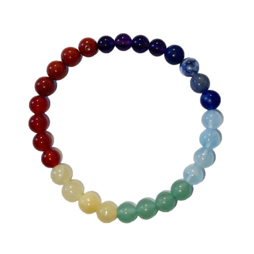bracelet 7 chakras 6mm