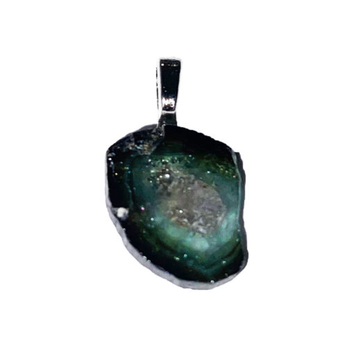 pendentif tourmaline melon d'eau