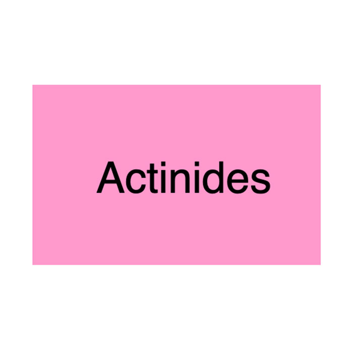actinides