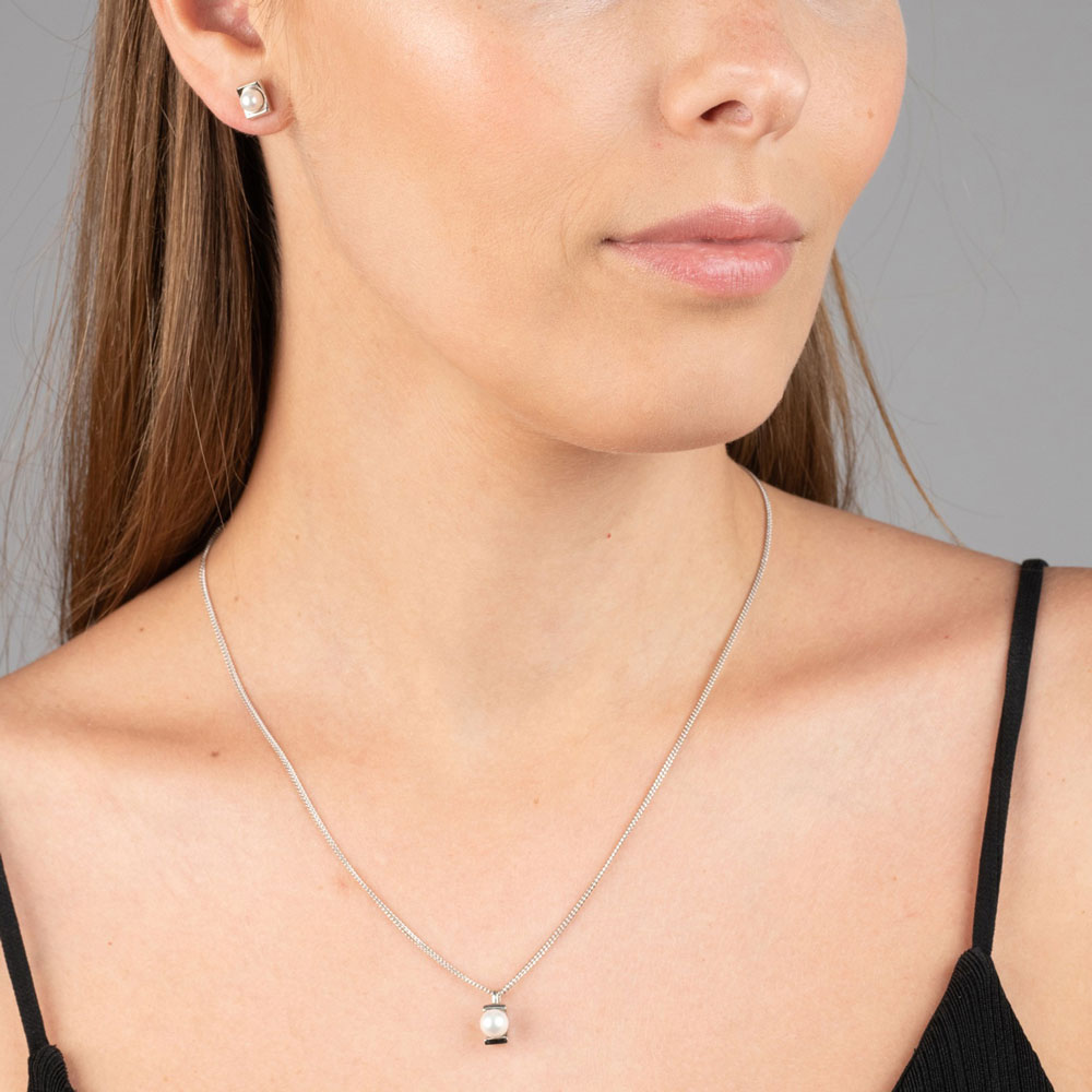 Boucles d'Oreilles en Perles de Majorque - 8 x 6 mm - Image 10