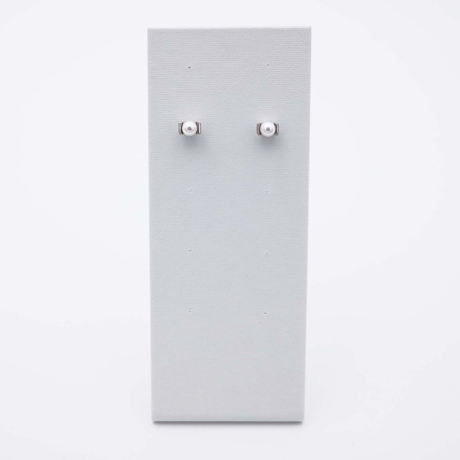 Boucles d'Oreilles en Perles de Majorque - 6 x 10 mm - Image 7