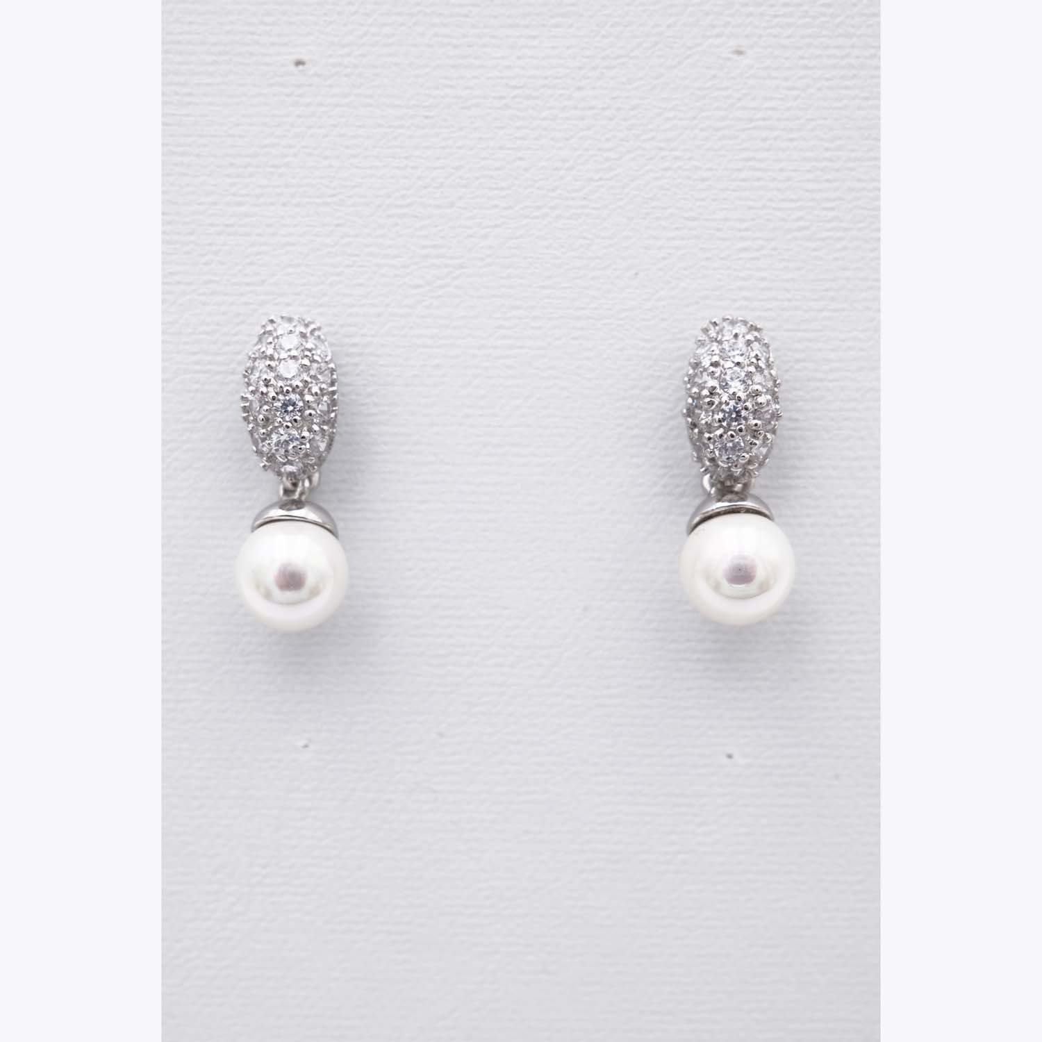 Boucles d'Oreilles en Perles de Majorque - 8 x 21 mm - Image 8