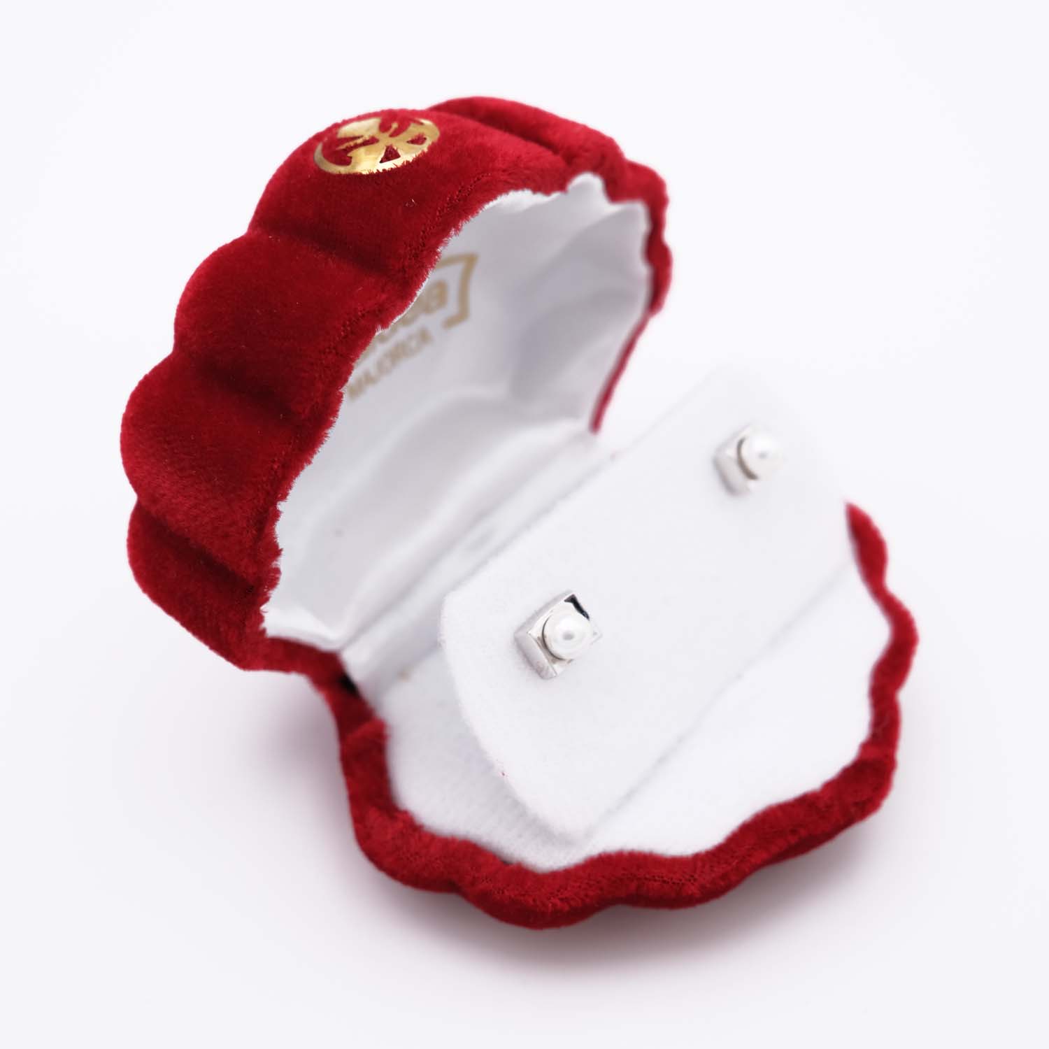 Boucles d'Oreilles en Perles de Majorque - 8 x 6 mm - Image 5