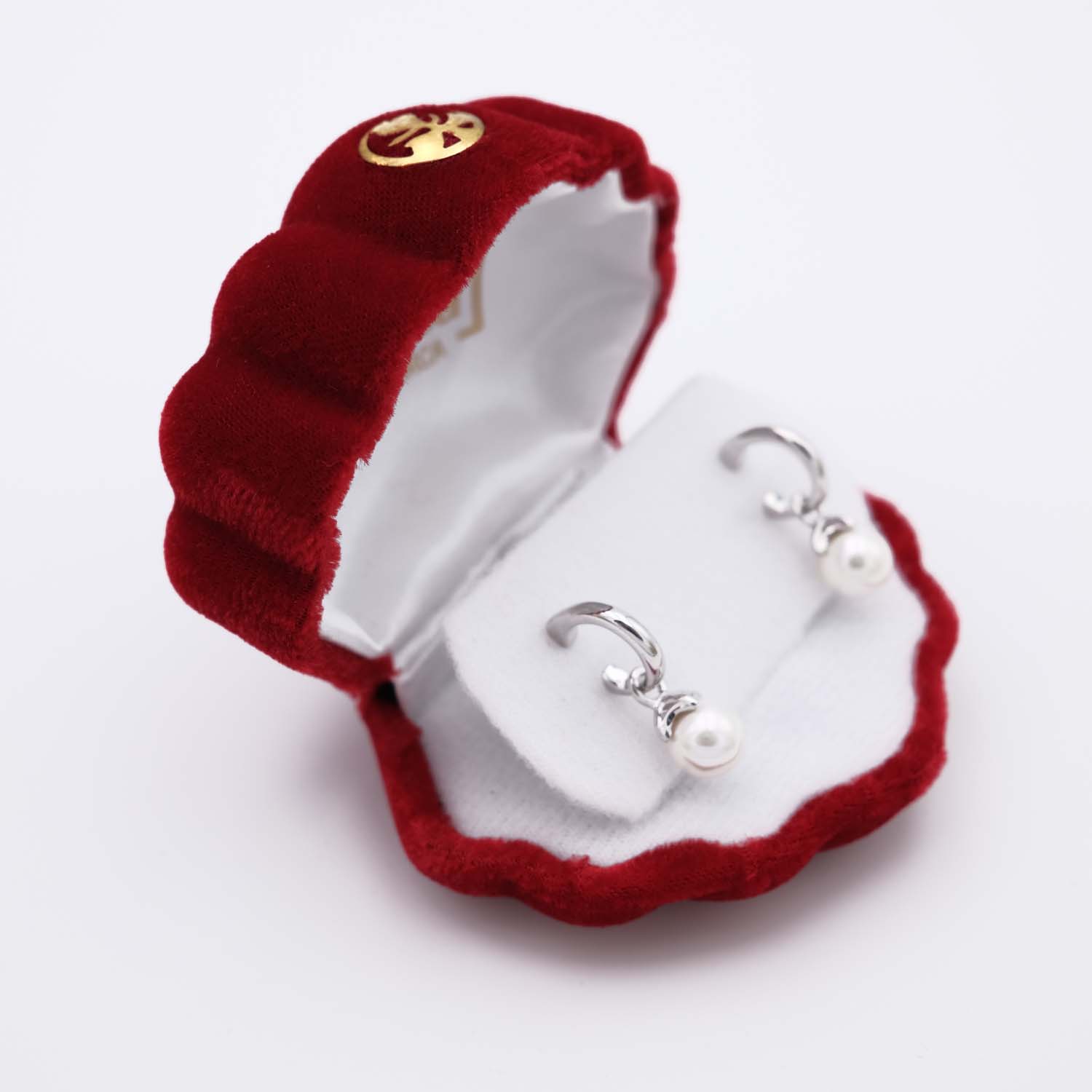 Boucles d'Oreilles en Perles de Majorque - 22 x 8 mm - Image 5