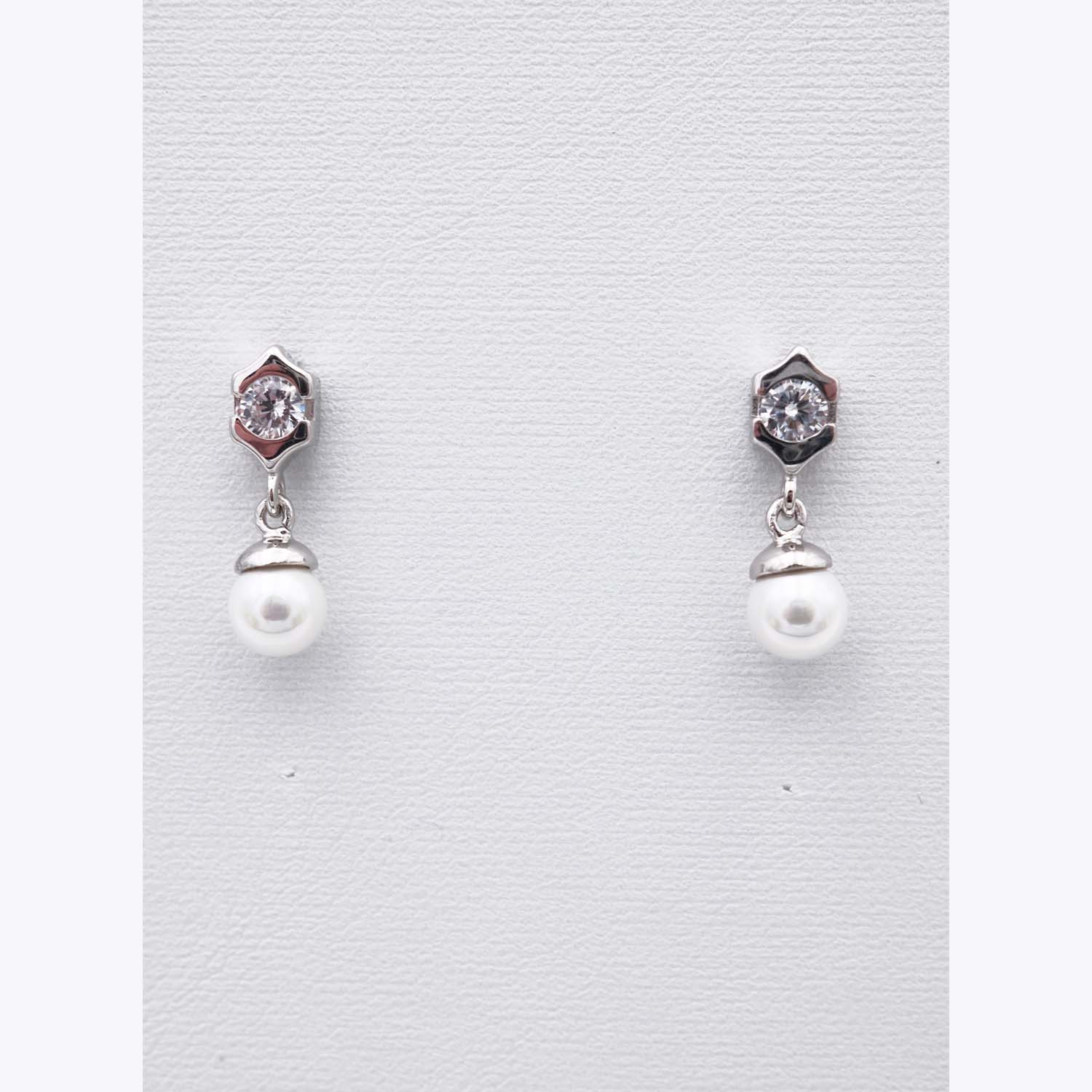 Boucles d'Oreilles en Perles de Majorque - 6 x 15 mm - Image 8