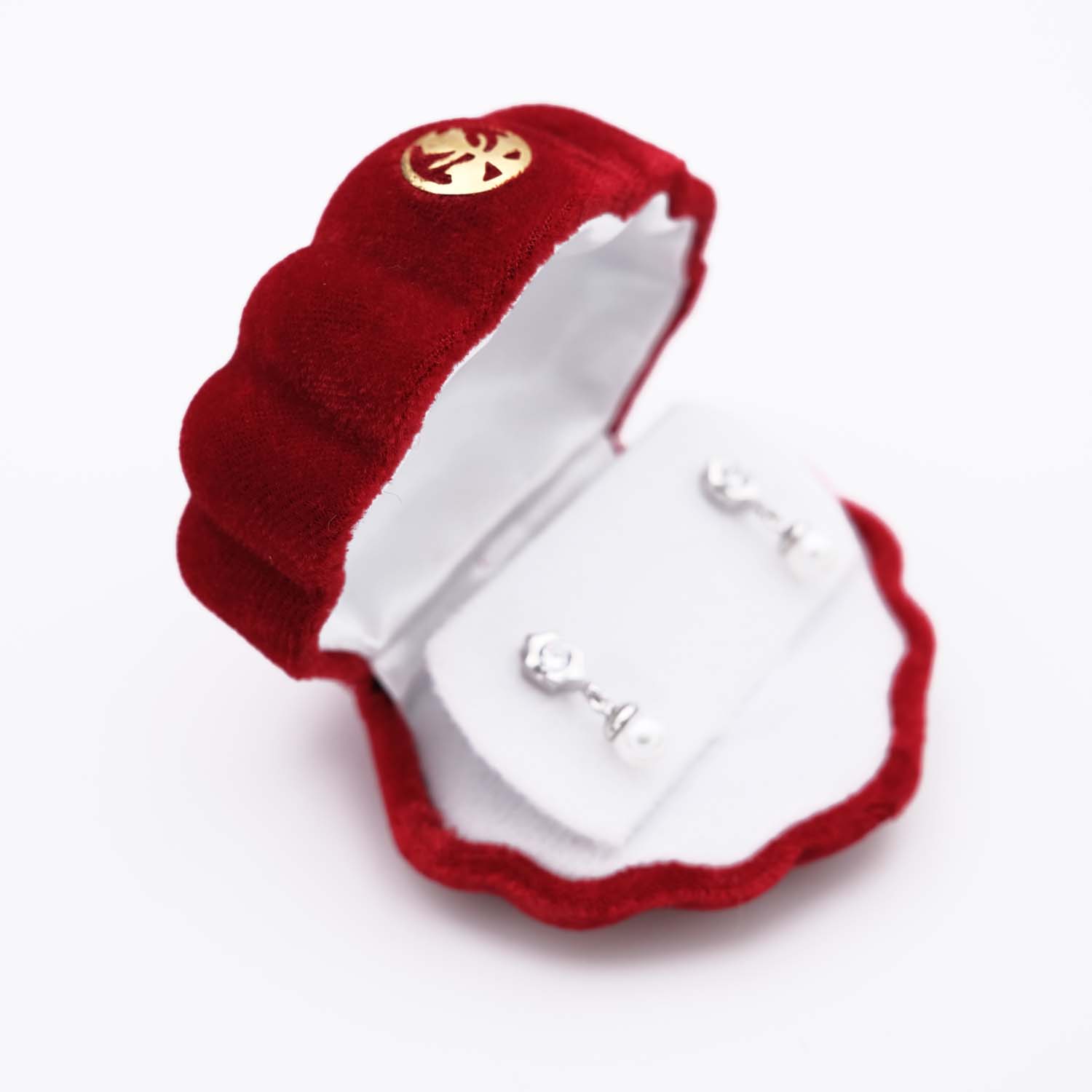 Boucles d'Oreilles en Perles de Majorque - 6 x 15 mm - Image 5