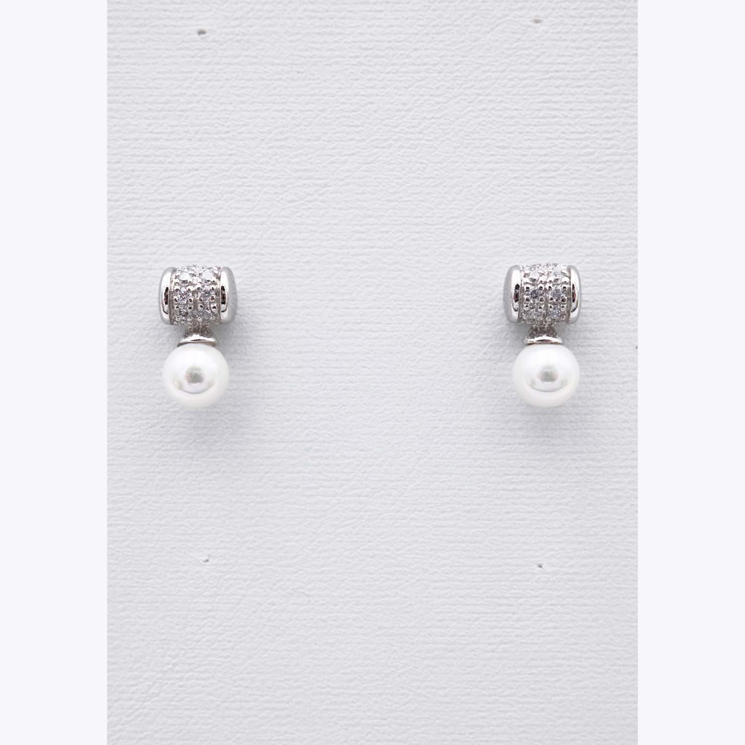 Boucles d'Oreilles en Perles de Majorque - 8 x 18 mm - Image 6