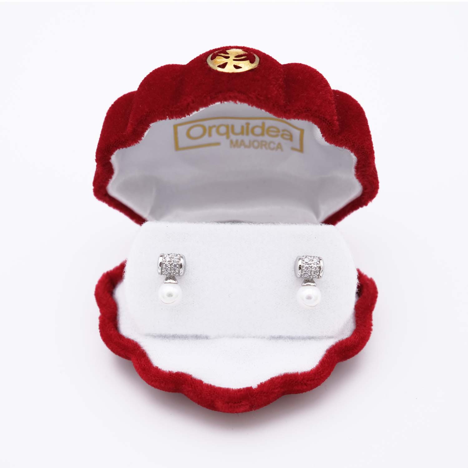 Boucles d'Oreilles en Perles de Majorque - 8 x 18 mm - Image 7