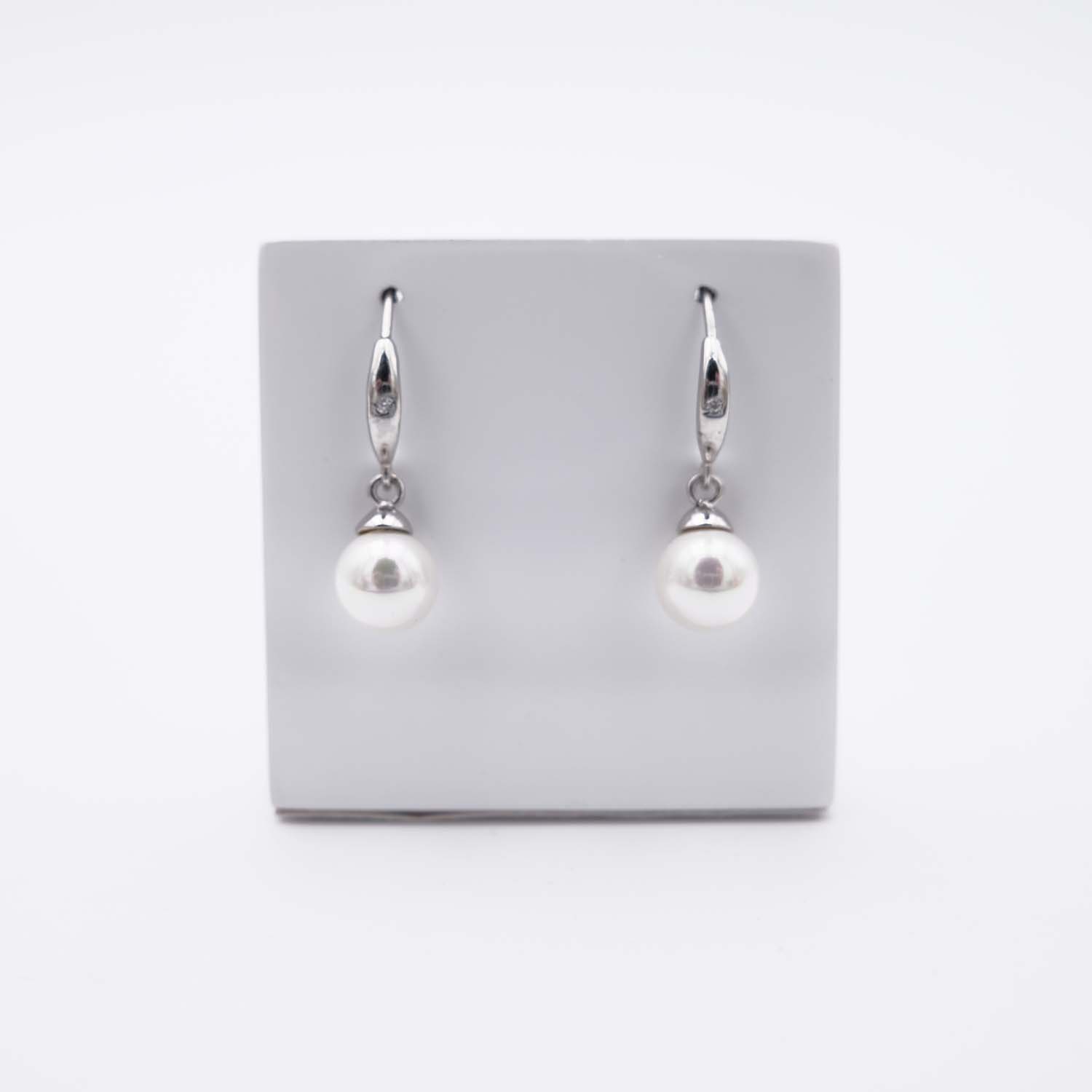 Boucles d'Oreilles en Perles de Majorque - 8 x 23 mm - Image 7