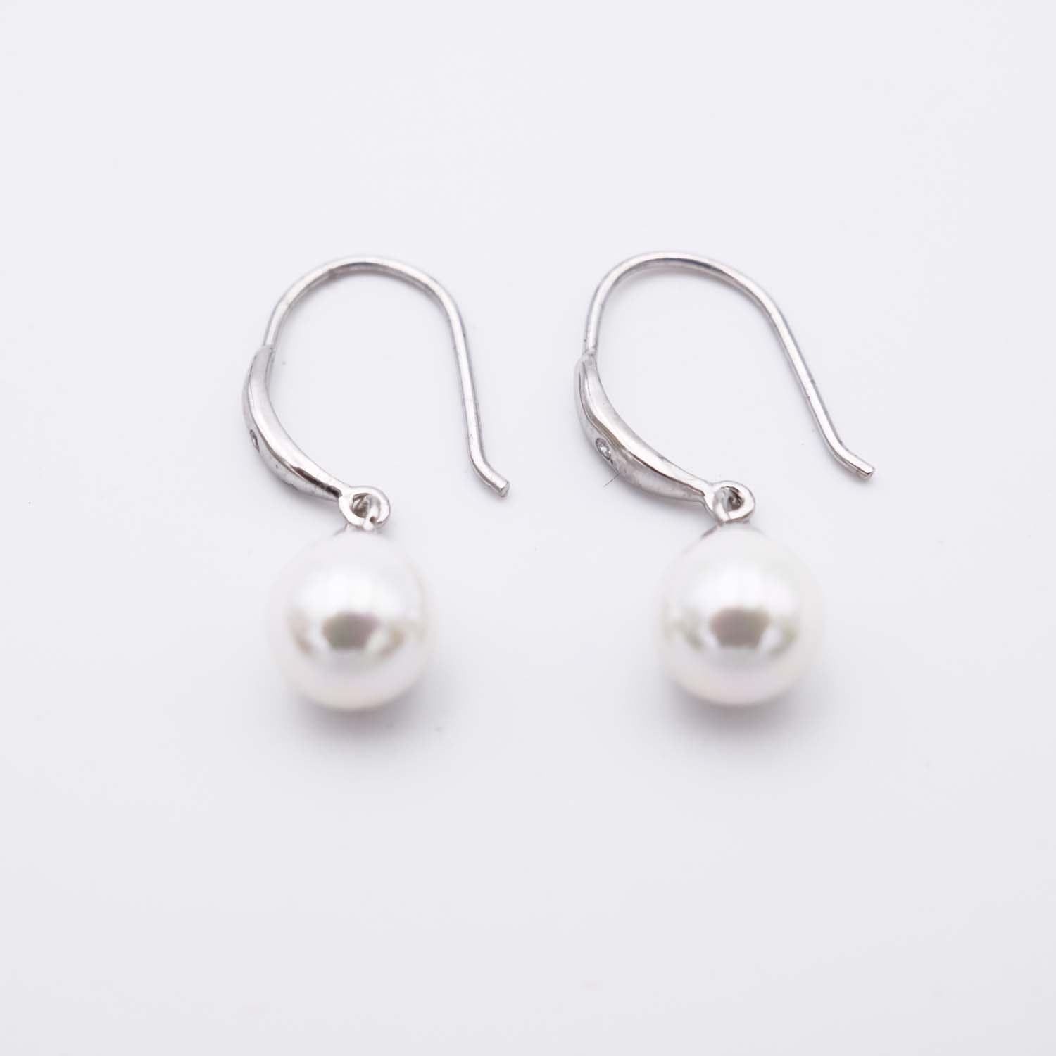 Boucles d'Oreilles en Perles de Majorque - 8 x 23 mm - Image 3
