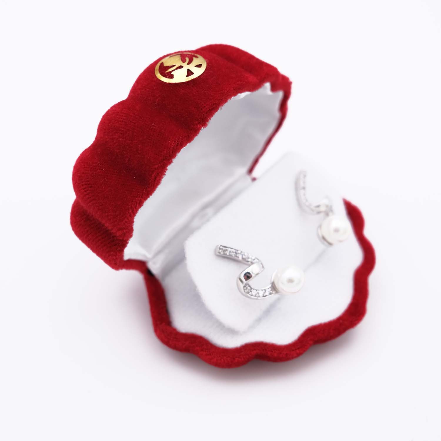 Boucles d'Oreilles en Perles de Majorque - 10 x 25 mm - Image 5