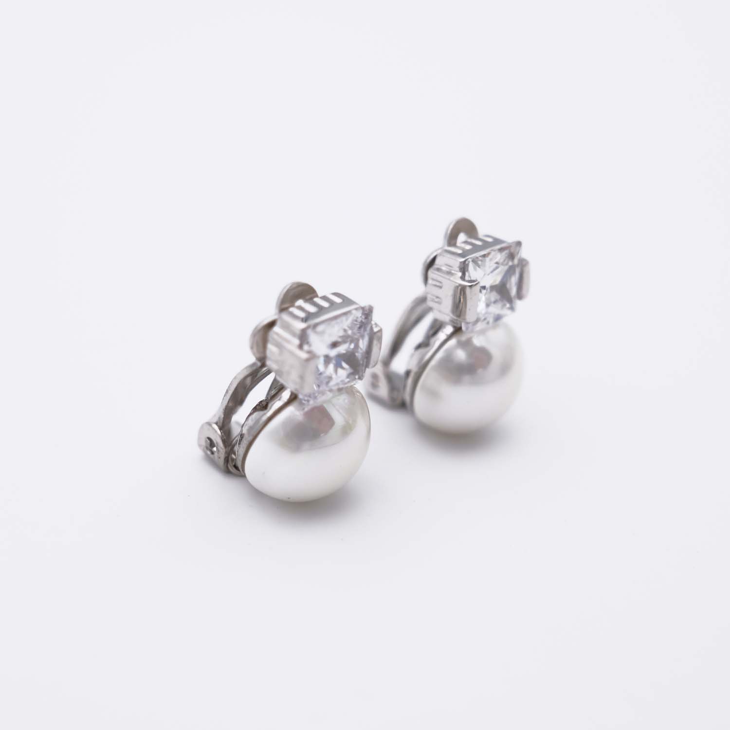 Boucles d'Oreilles en Perles de Majorque - 10 x 16 mm - Image 4