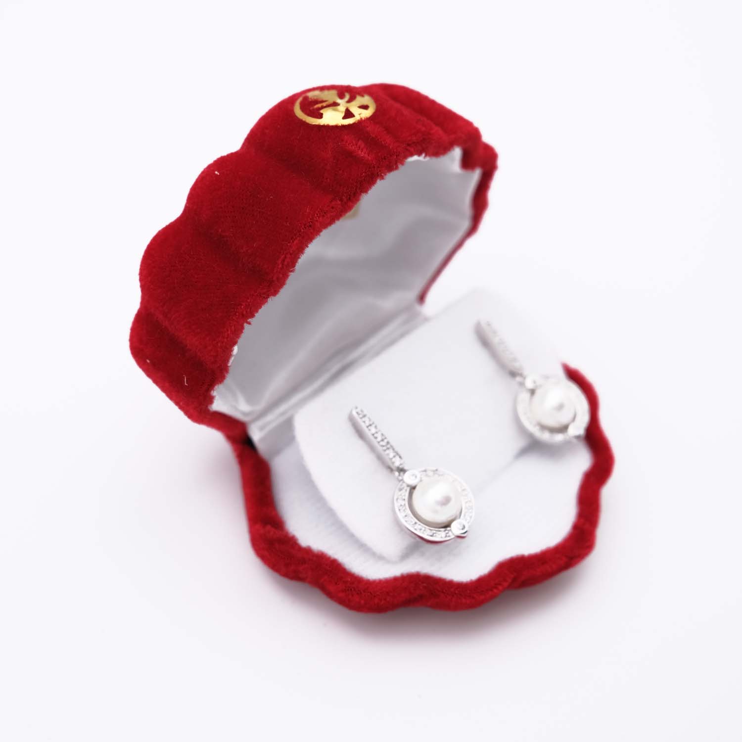 Boucles d'Oreilles en Perles de Majorque - 12 x 24 mm - Image 8