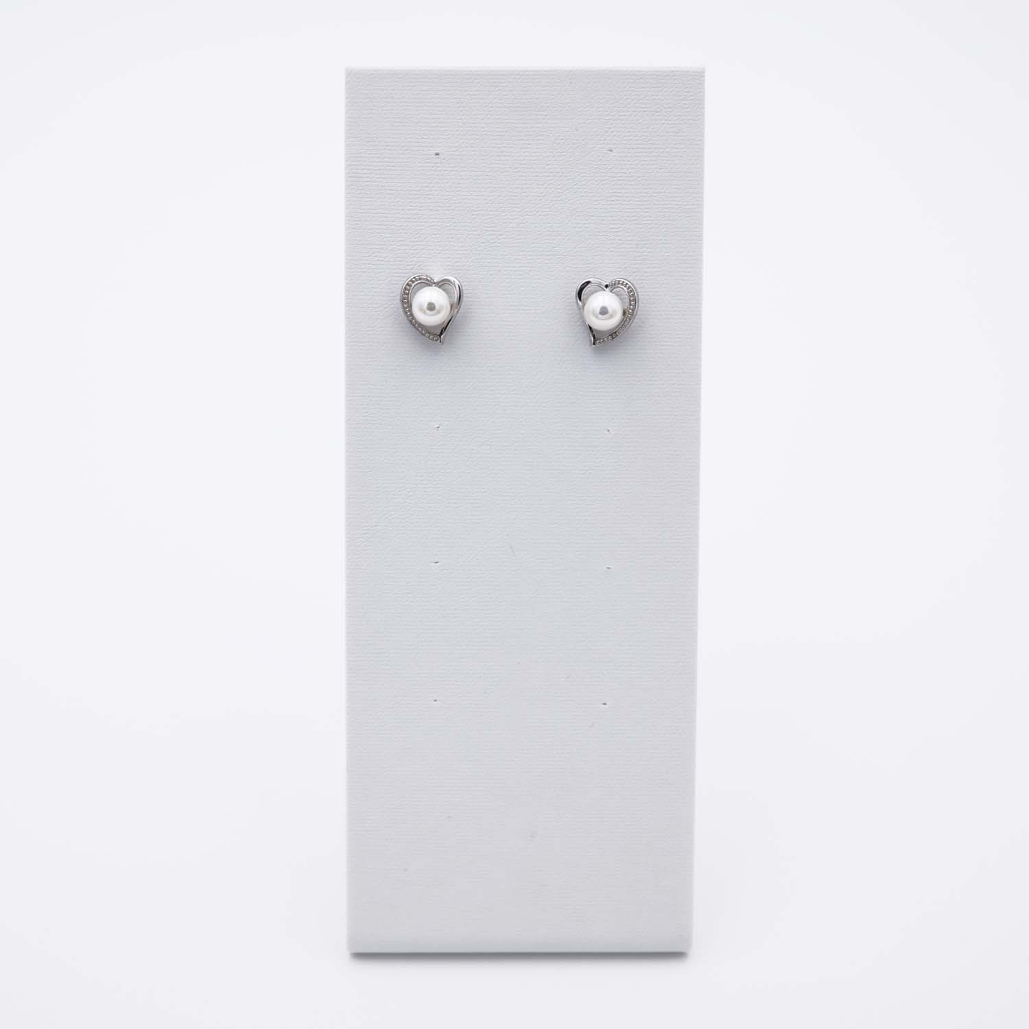 Boucles d'Oreilles en Perles de Majorque - 7 mm - Long. 13 mm - Image 8