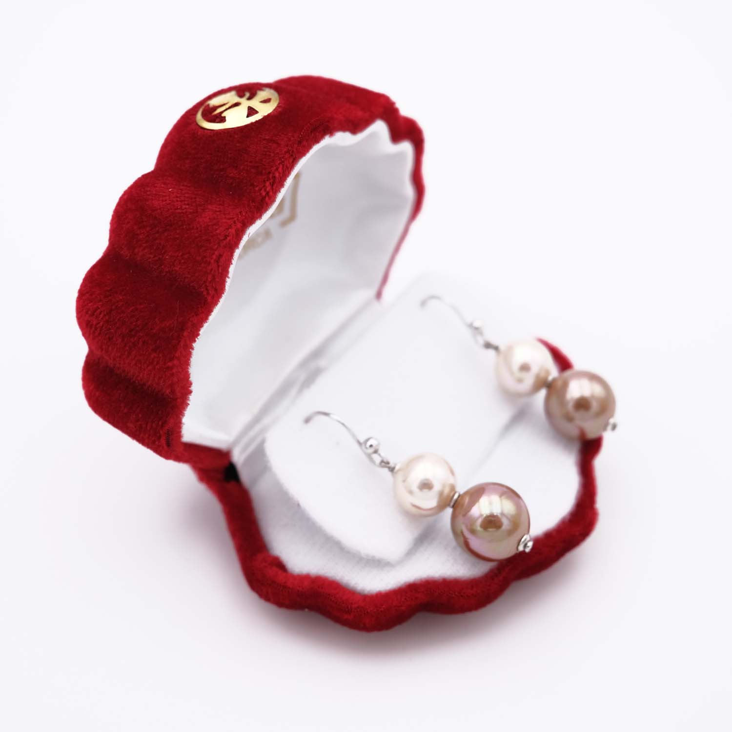 Boucles d'Oreilles en Perles de Majorque - 12 x 38 mm - Image 5