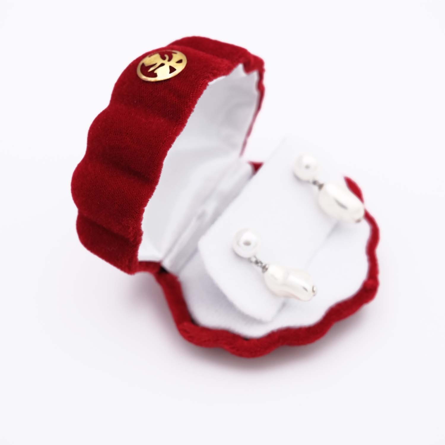 Boucles d'Oreilles en Perles de Majorque - 10 x 30 mm - Image 2