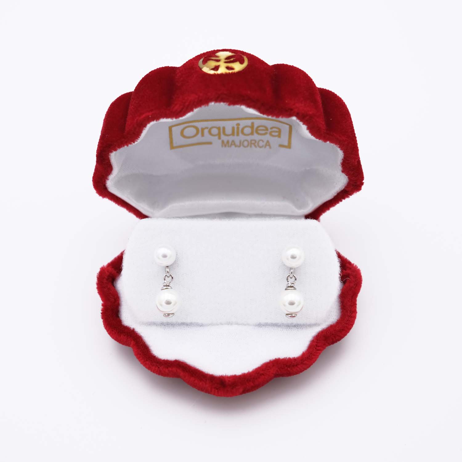 Boucles d'Oreilles en Perles de Majorque - 7 x 16 mm - Image 7