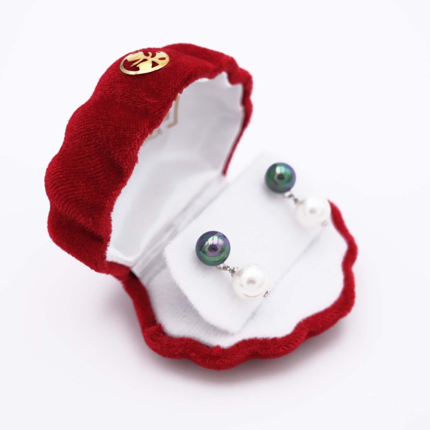 Boucles d'Oreilles en Perles de Majorque - 10 x 28 mm - Image 5