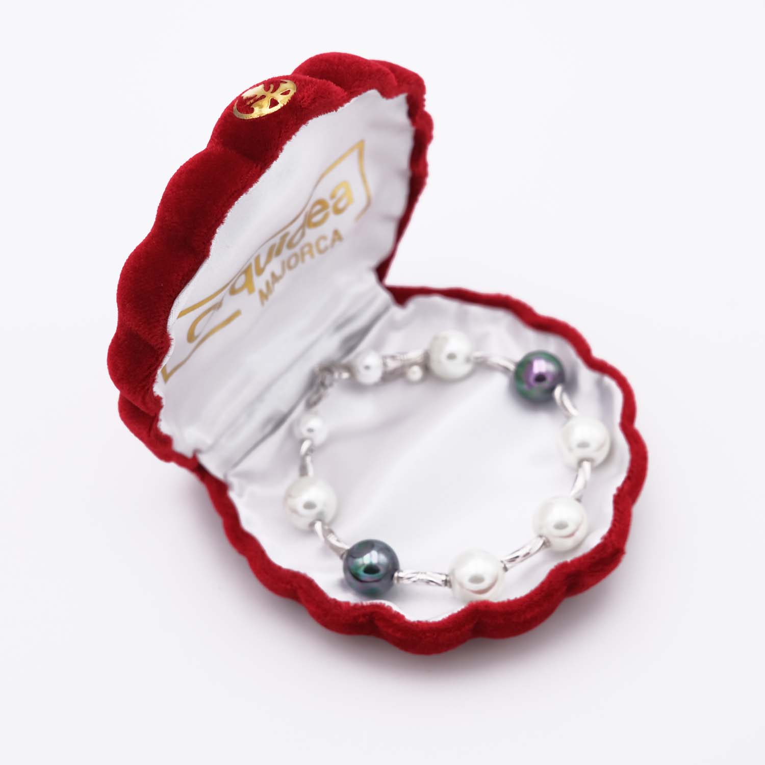 Bracelet en Perles de Majorque - 12 mm - Long. 20 cm - Image 5