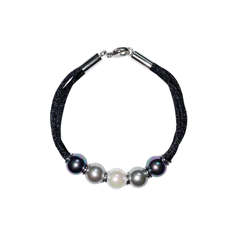 Bracelet en Perles de Majorque - 10 mm - Long. 19 cm