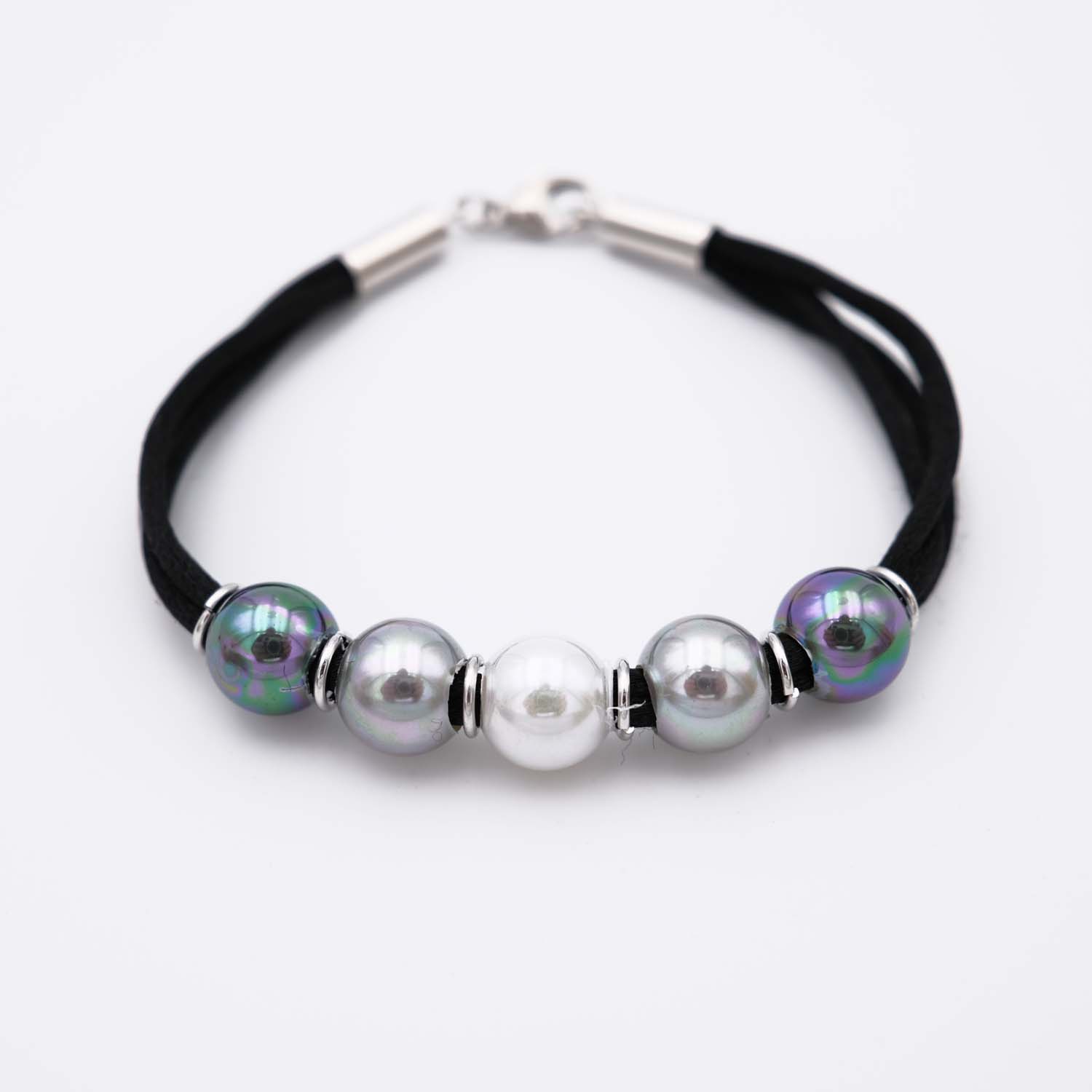 Bracelet en Perles de Majorque - 10 mm - Long. 19 cm - Image 3