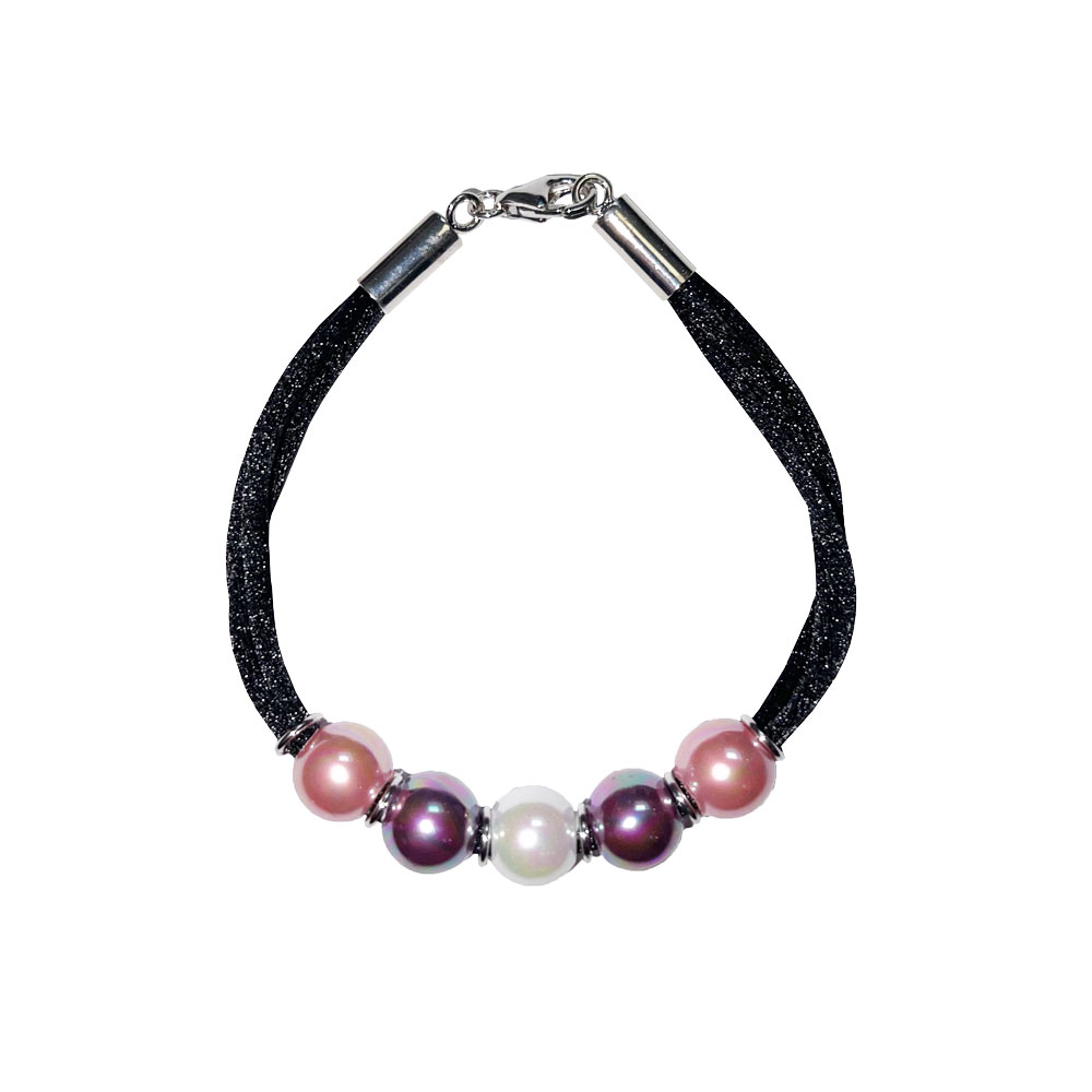 Bracelet en Perles de Majorque - 10 mm - Long. 19 cm