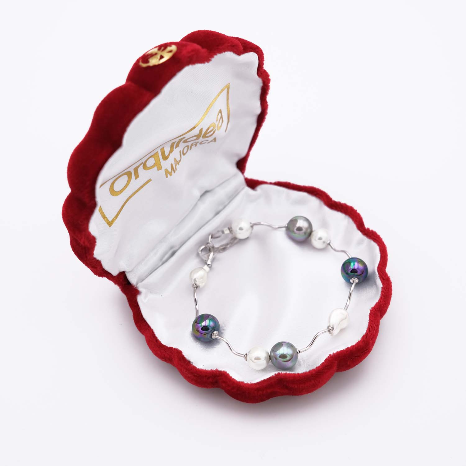 Bracelet en Perles de Majorque - 8 à 12 mm - Long. 18 à 22 cm - Multiformes - Image 4