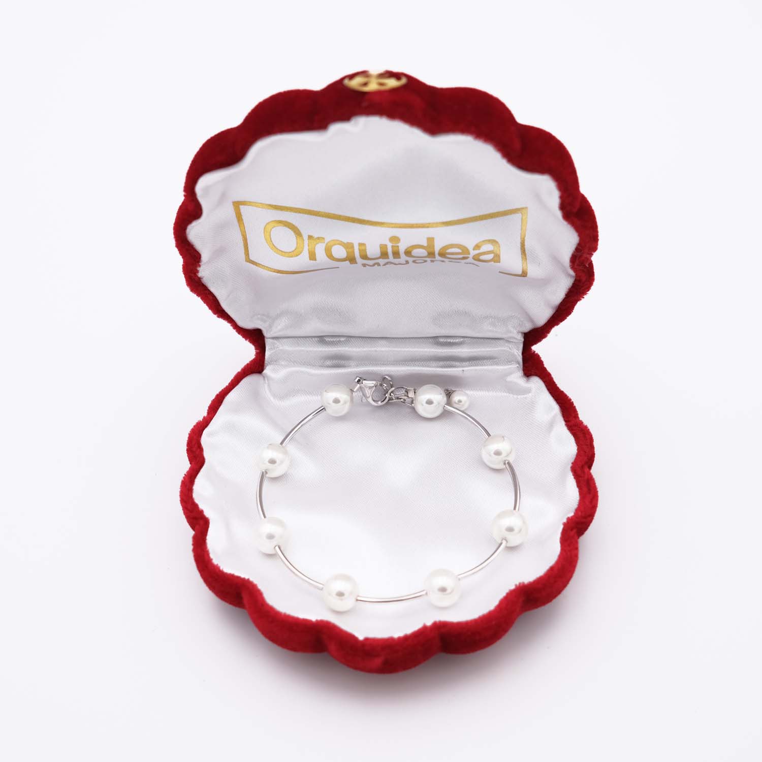 Bracelet en Perles de Majorque - 8 mm - Long. 18 cm - Image 4