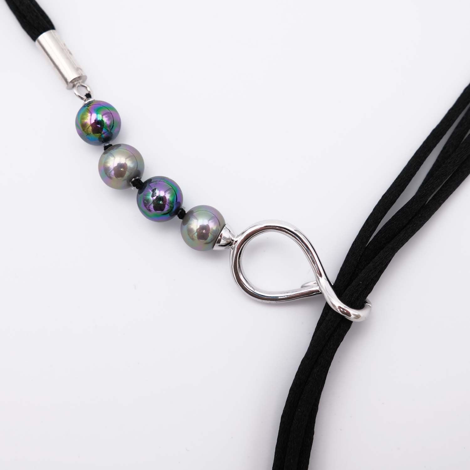 Collier en Perles de Majorque - 8 à 16 mm multiformes - Long. ajustable - Image 6