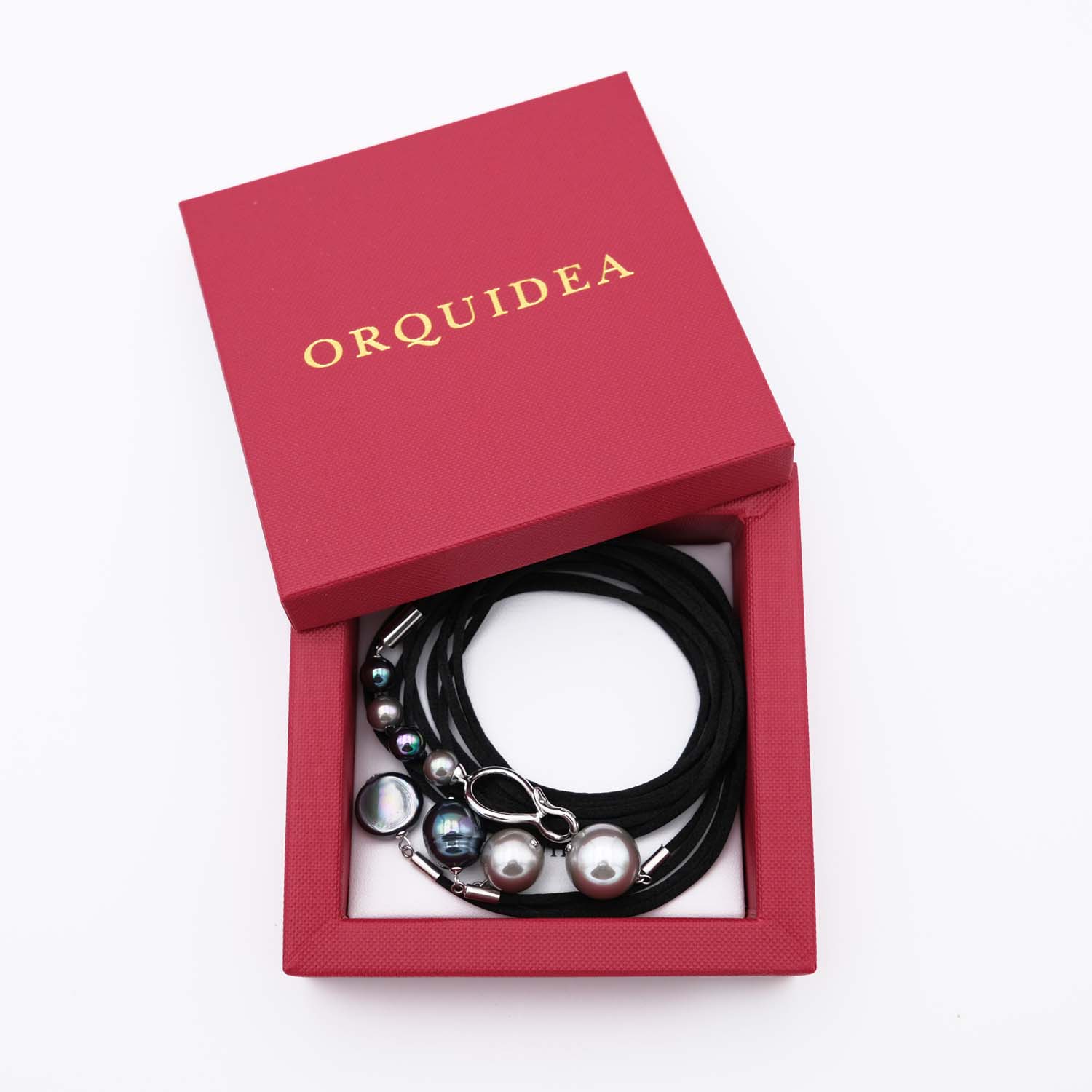 Collier en Perles de Majorque - 8 à 16 mm multiformes - Long. ajustable - Image 9