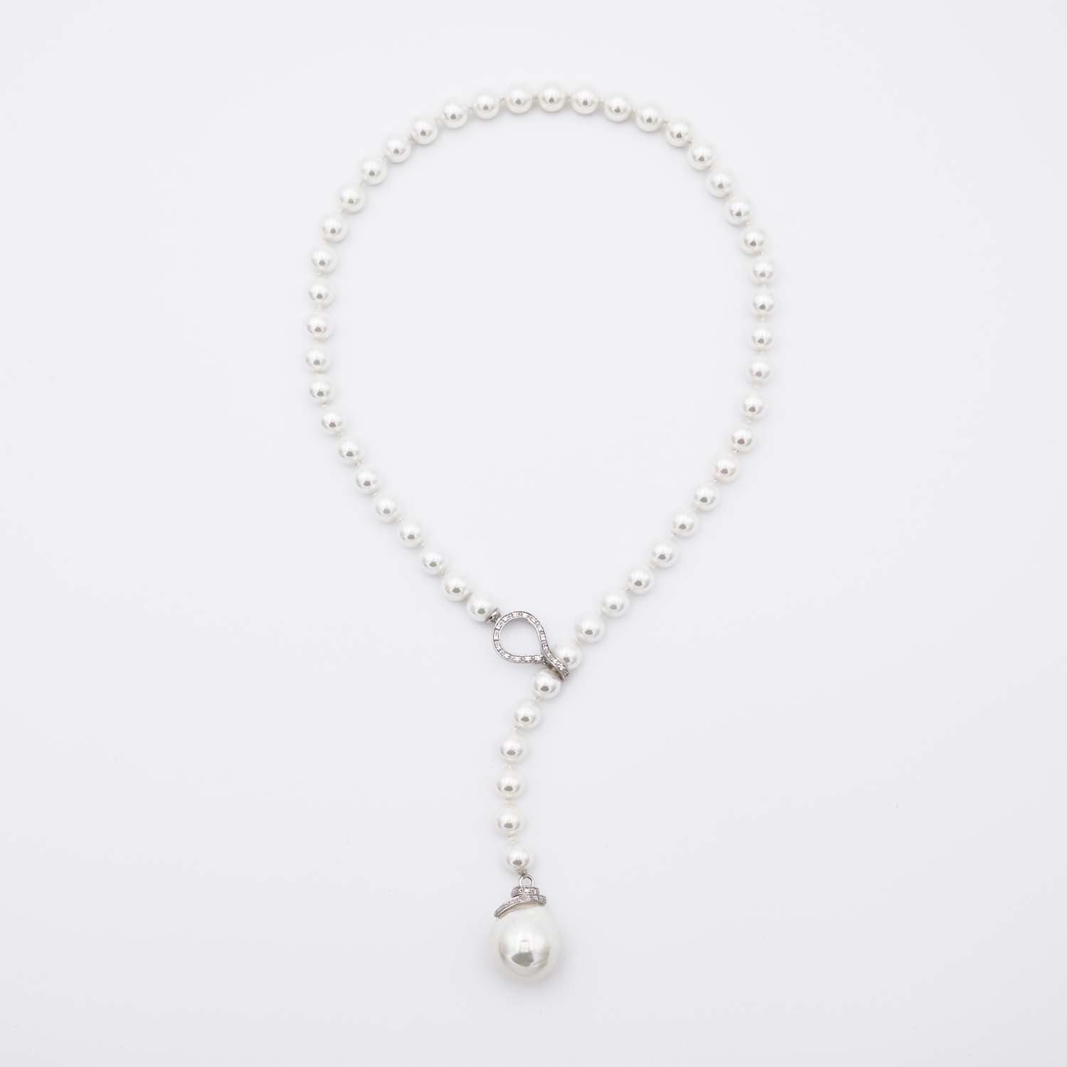 Collier en Perles de Majorque - 9 à 16 mm - Long. 50 cm - Image 4