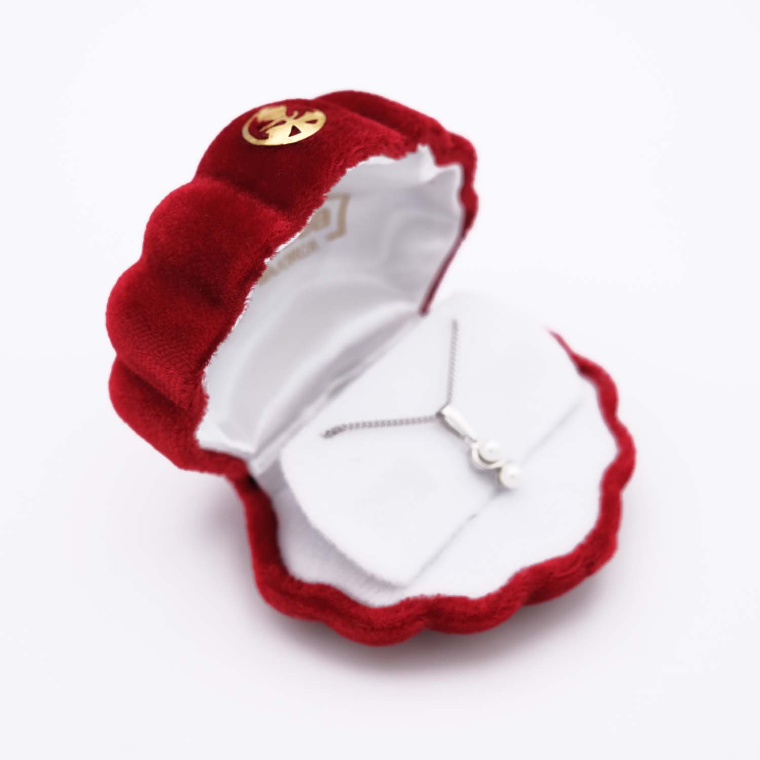 Pendentif en Perles de Majorque et Chaîne - 5 x 17 mm - Image 8