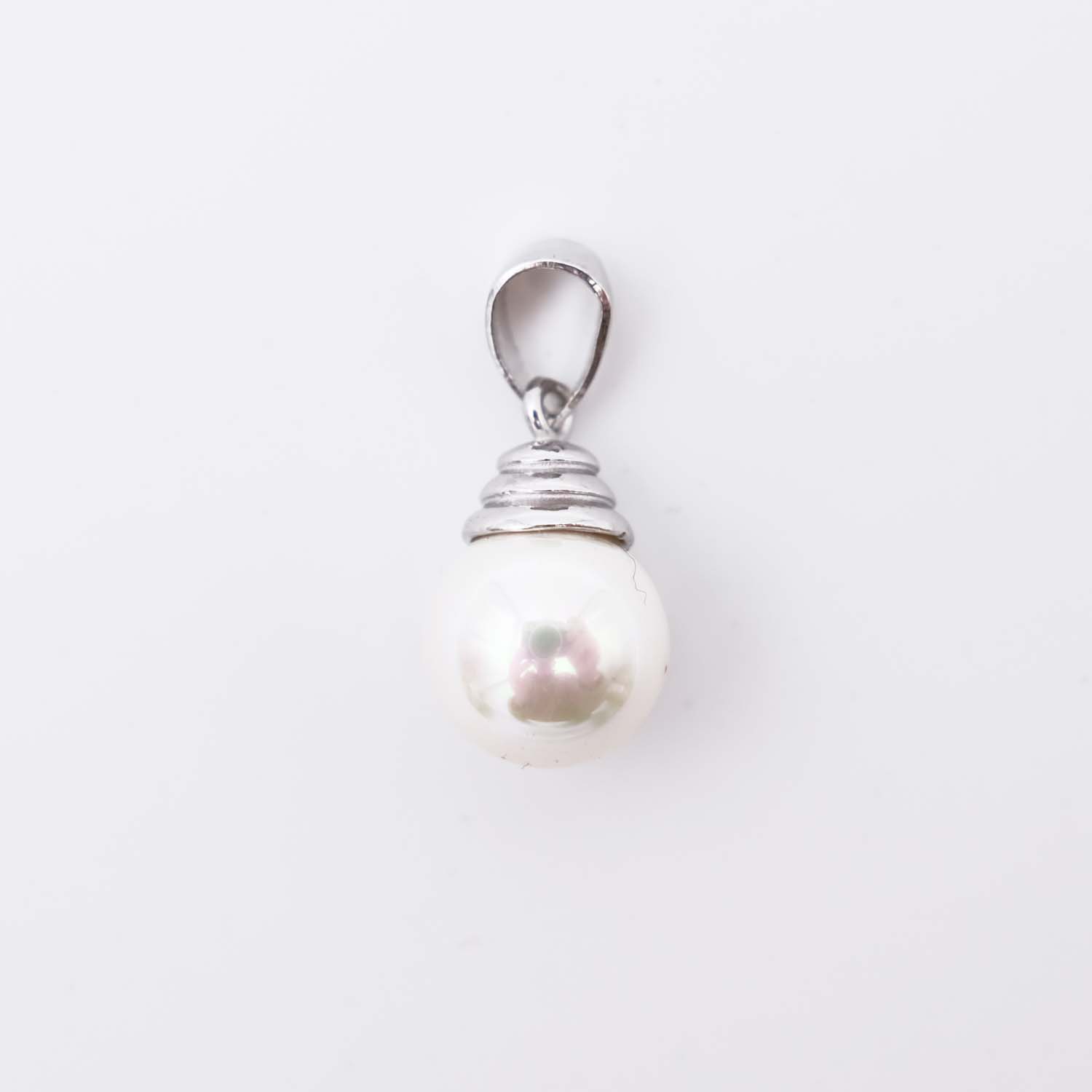 Pendentif en Perles de Majorque - 10 mm - Image 2
