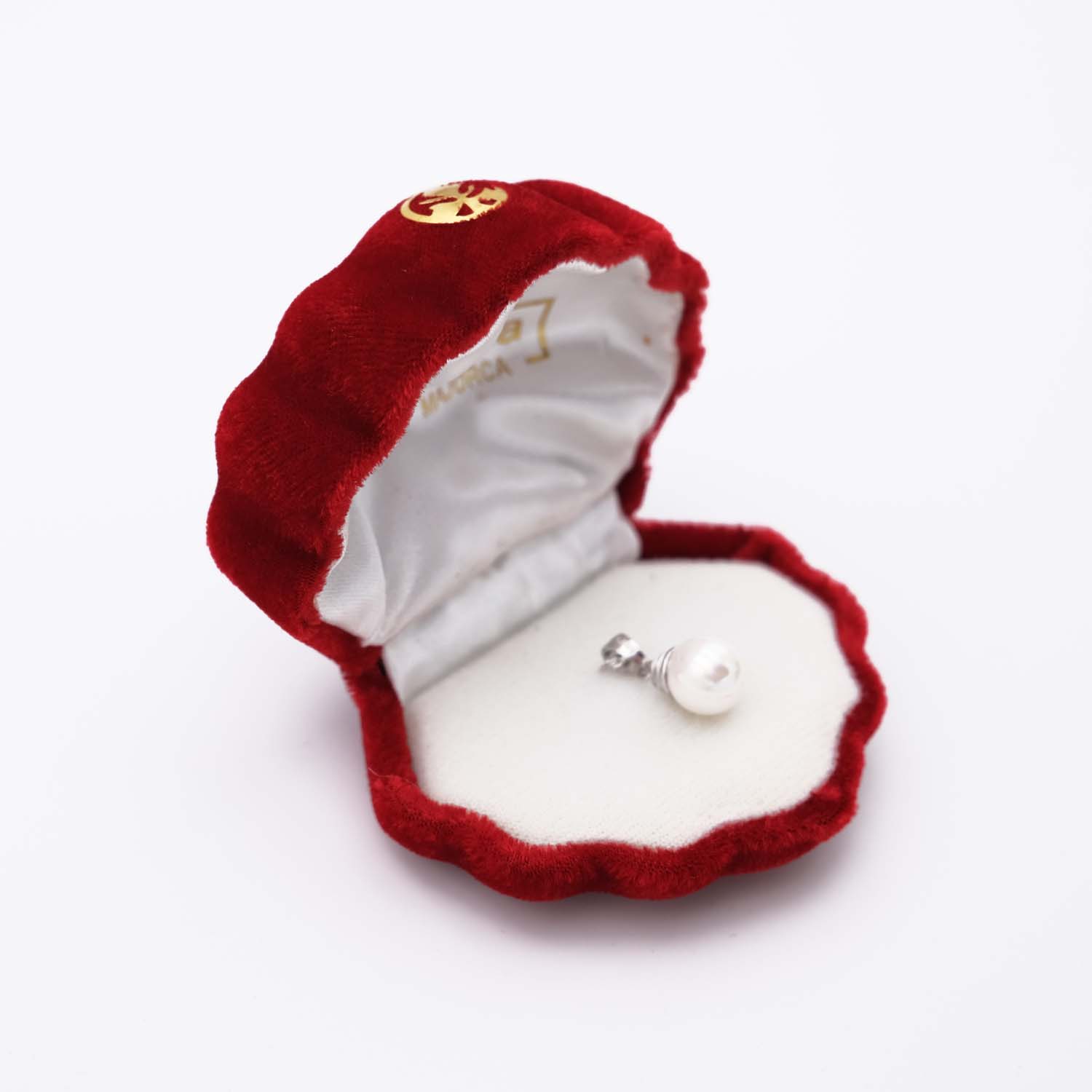 Pendentif en Perles de Majorque - 10 mm - Image 5