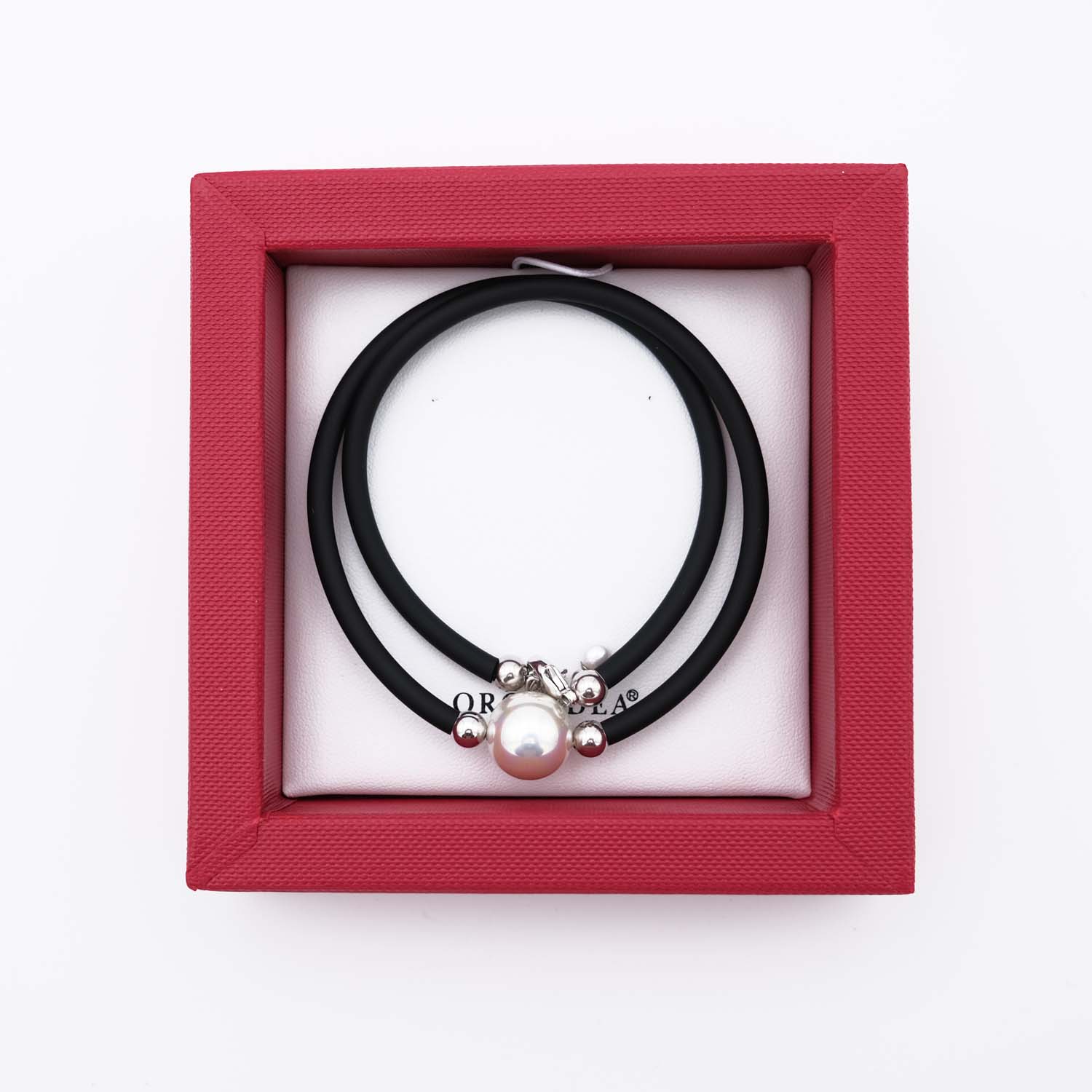 Collier en Perles de Majorque - 14 mm - Long. 41 à 45 cm - Image 3