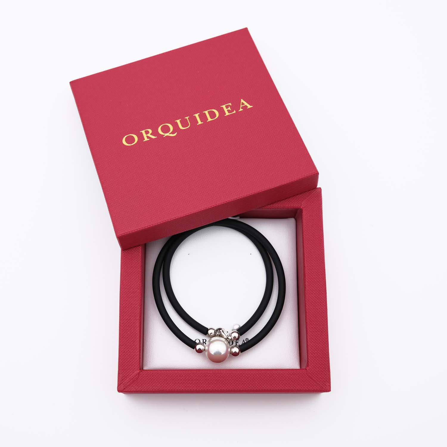 Collier en Perles de Majorque - 14 mm - Long. 41 à 45 cm - Image 2