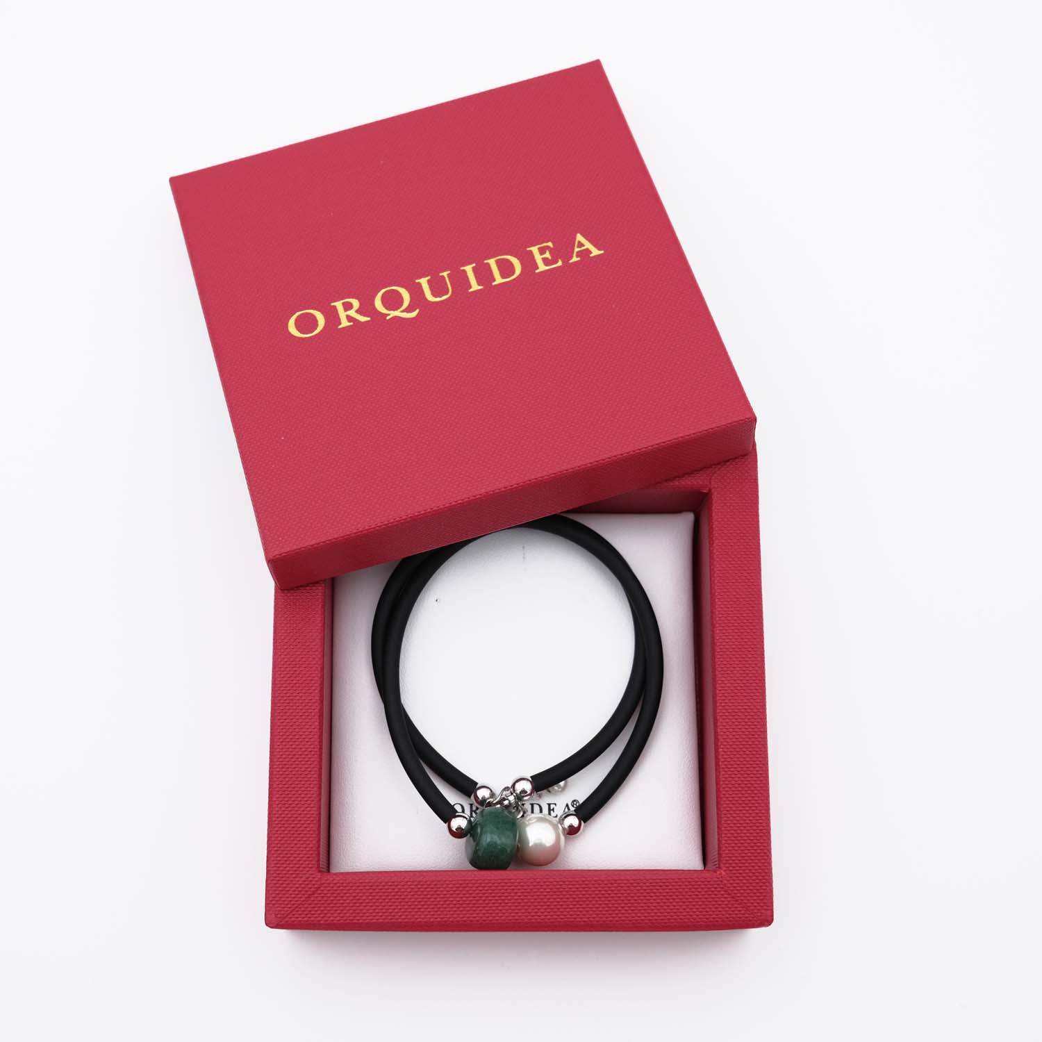 Collier en Perles de Majorque et Aventurine - 12 mm - Long. 38 à 42 cm - Image 7