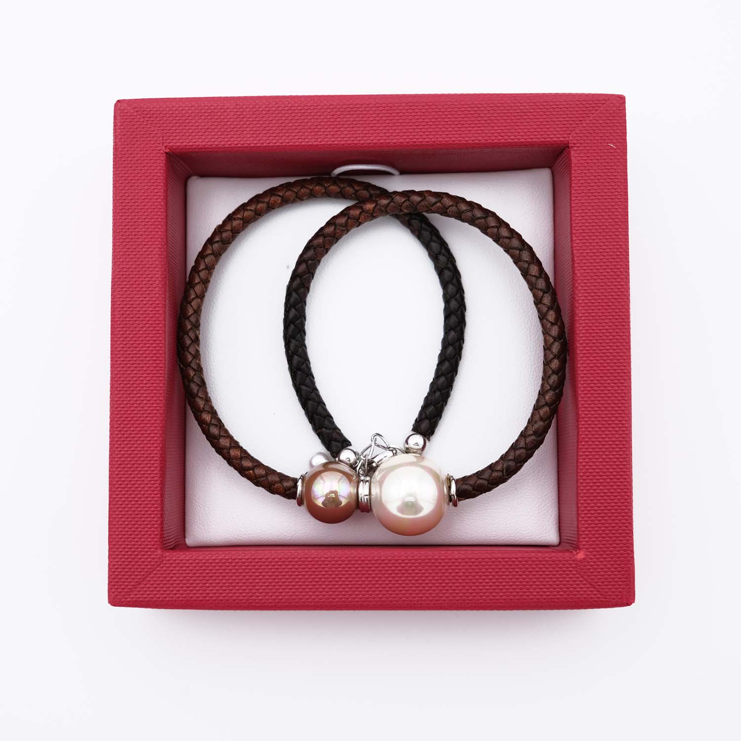 Collier en Perles de Majorque - 14 et 18 mm - Long. 41 à 45 cm - Image 6