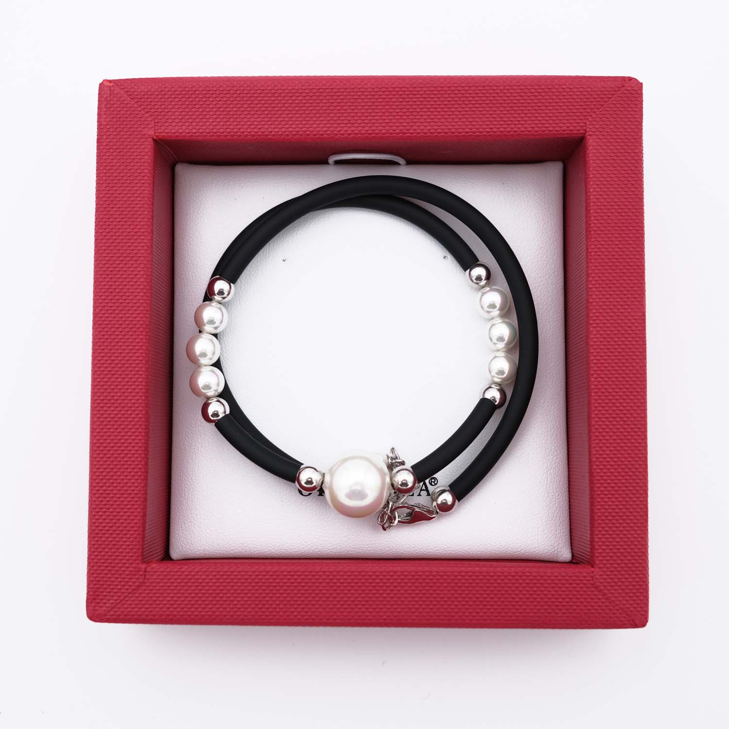 Collier en Perles de Majorque - 7 et 14 mm - Long. 41 à 45 cm - Image 6