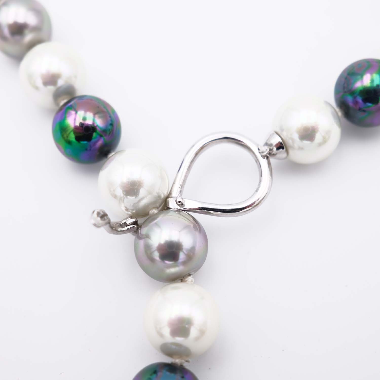 Collier en Perles de Majorque - 12 mm et Baroque - Long. 60 cm - Image 5