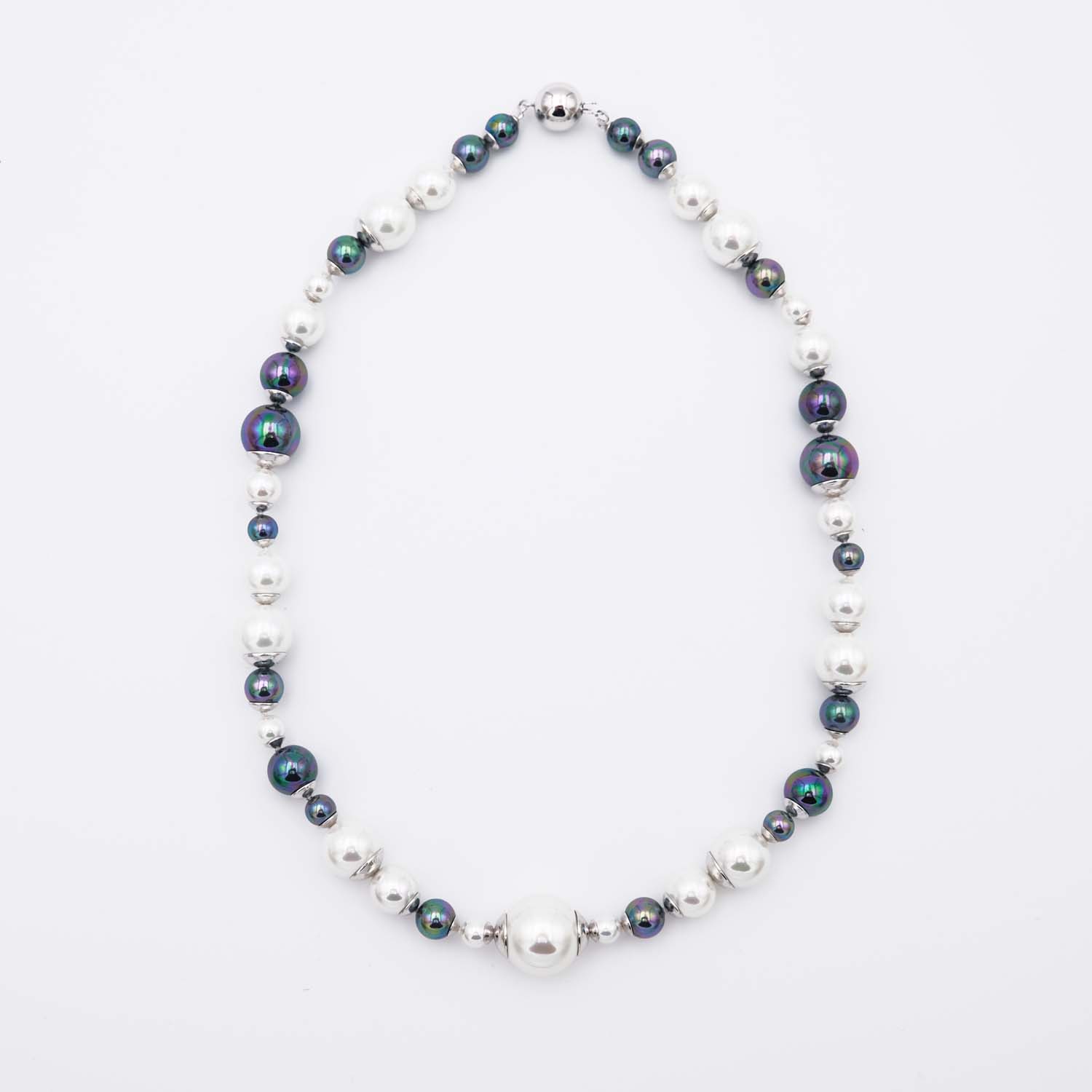 Collier en Perles de Majorque - 6 à 16 mm - Long. 45 cm - Image 3