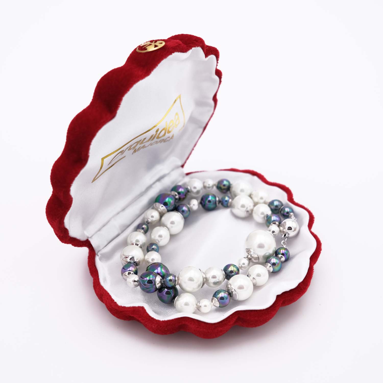 Collier en Perles de Majorque - 6 à 16 mm - Long. 45 cm - Image 8