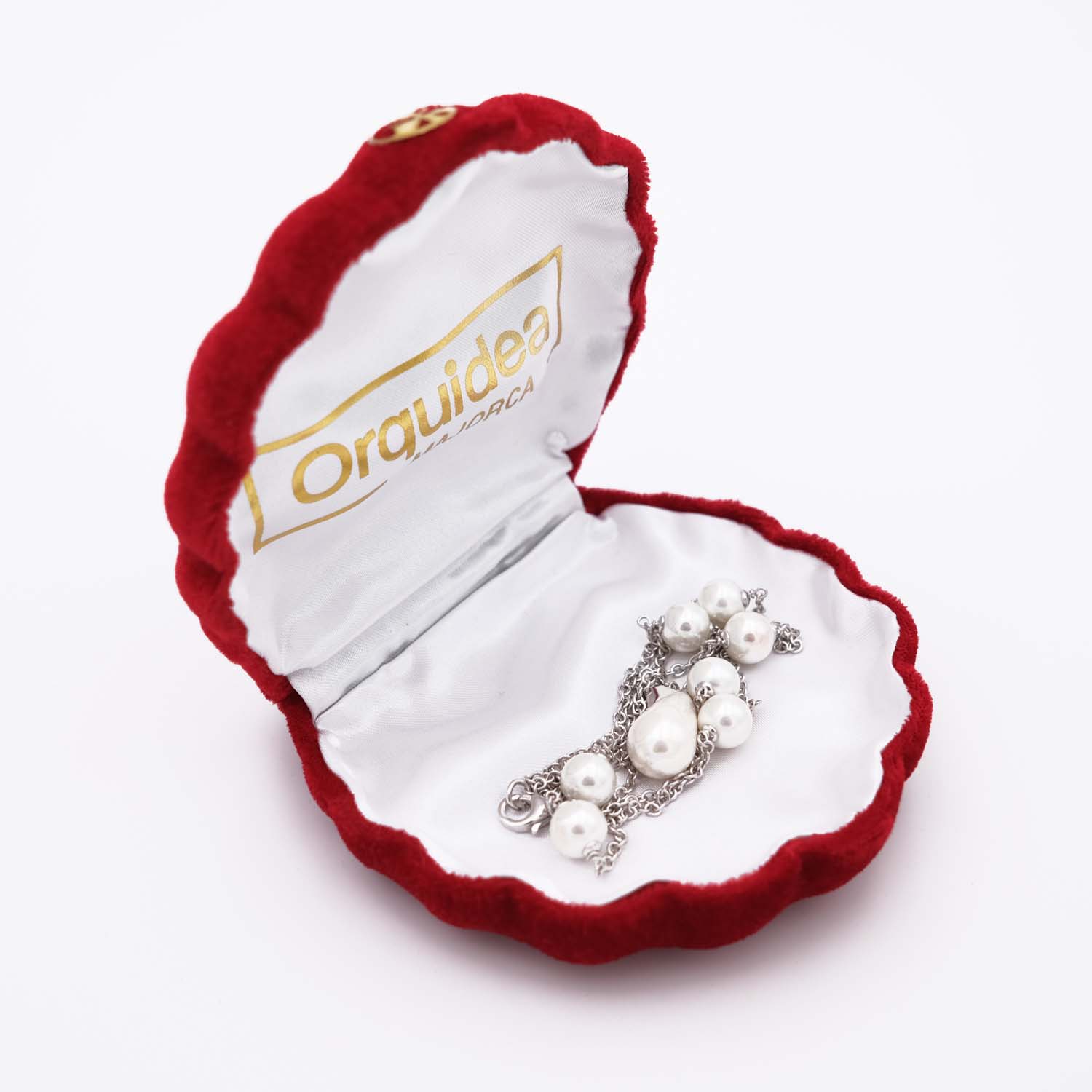 Collier en Perles de Majorque - 8 mm - Long. 45 cm - Image 7